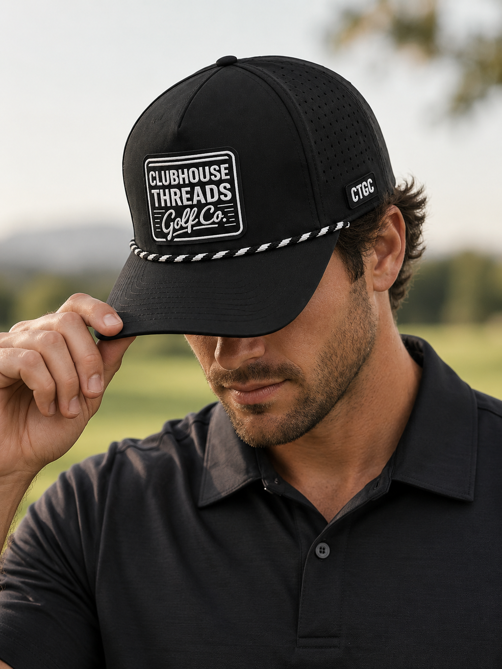 Classic Series - Black Rope Hat