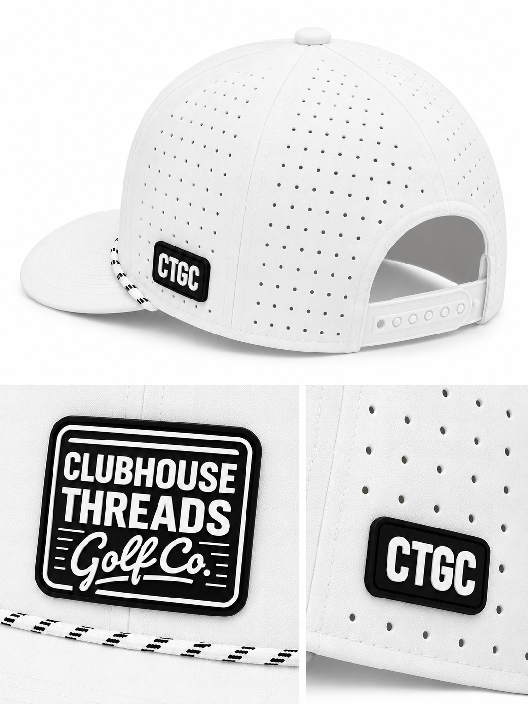 Classic Series - White Rope Hat